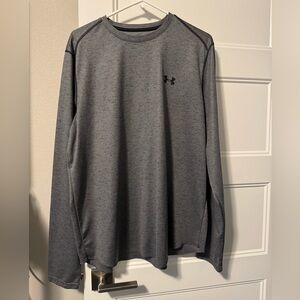 Under Armour Men's Charcoal Long Sleeve Tee